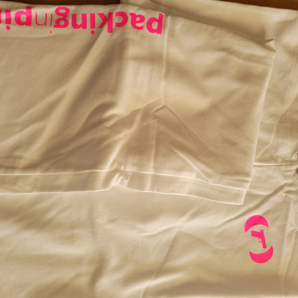 Packing in Pink Sweat Pants
